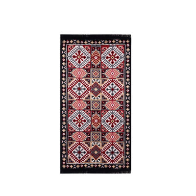 Liam  Washable Rug 3x5 Double Sided Area Rug Modern Pattern for Living Room, SA25EU