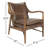 Kiannah Genuine Leather Accent Chair-1695486086