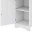 Armoire de rangement de 63,8 po de hauteur avec tiroir et portes-1864711704