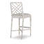 Caribe Upholstered Stool with Solid Wood Frame-51383273-51383272