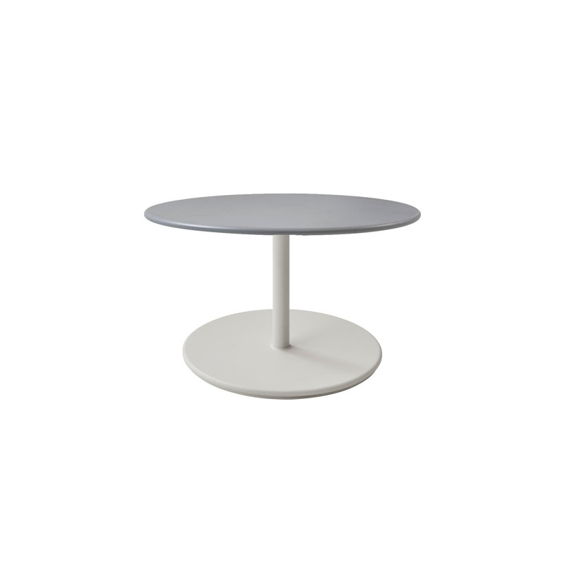 Outdoor Round, 31.5" W x 31.5" L x 18.2" H, Lava Gray