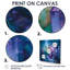 «Mauve bleu cristal grottes Explosion I», impression d'art sur pierre spirituelle-1323576252-1323576240