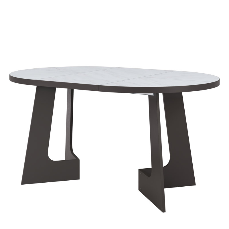 Extendable Round Dining Table
