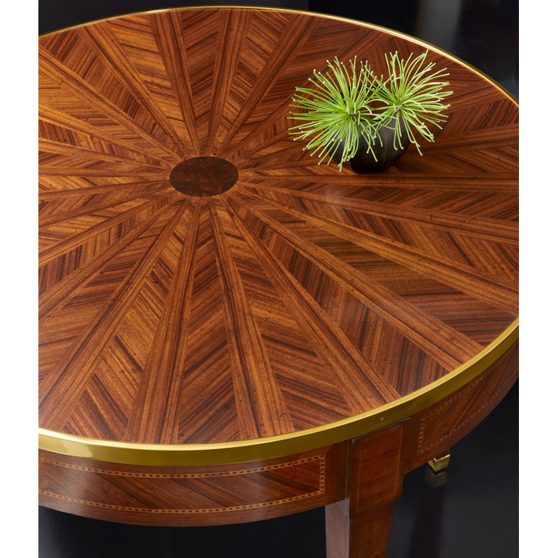 Modern History End Table