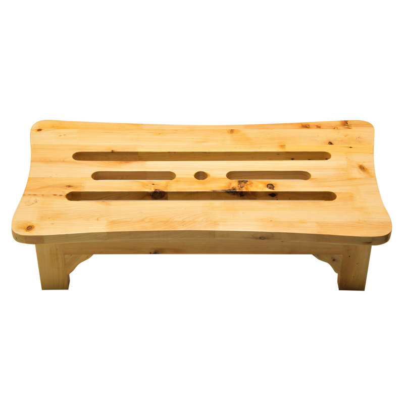 Marchepied en bois à 1 marche