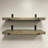 Calheme Rustic Shelves With J Brackets-1007234837-1007747513