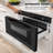Cosmo 24 in. Haven Collection 1.2 cu. ft. Built-in Microwave Drawer, 1000W, Touch Controls, Defrosting Rack in Matte Black