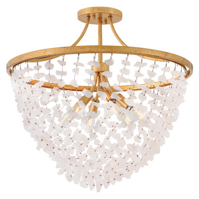 Fredrick Ramond Myra Medium Semi-Flush Mount