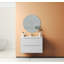 Meuble-lavabo mural à deux tiroirs 31 po Coda - Blanc mat-87459701