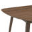 Aurora Modern Space-Saving Solid Wood Corner Dining Table-121600648
