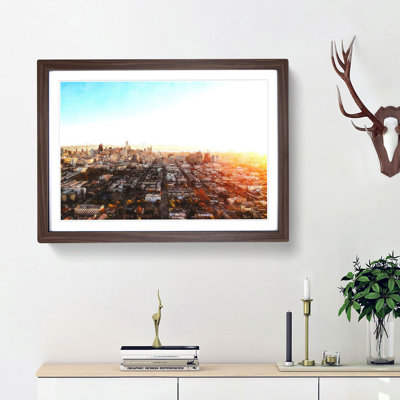 San Francisco California Skyline - Single Picture Frame Painting on MDF
