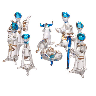 Ensemble de crèche de Noël 10 pièces