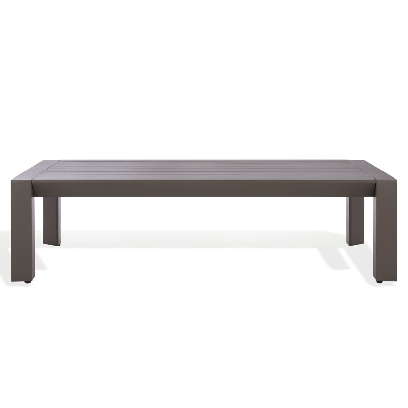 Table basse d'extérieur en aluminium Berns