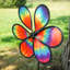 12-inch Tie Dye Daze Flower Spinner