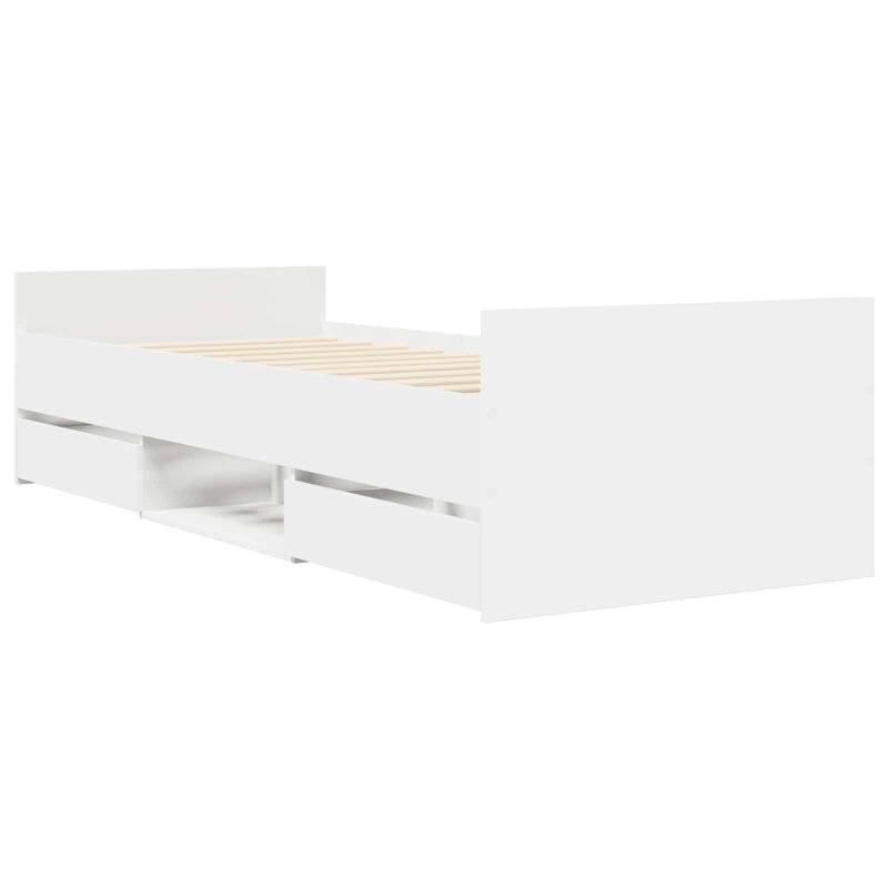 Bed Frame, White