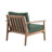 Lyon 3-Piece Solid Acacia Wood Outdoor Set With 2 Chairs & End Table-2128680231
