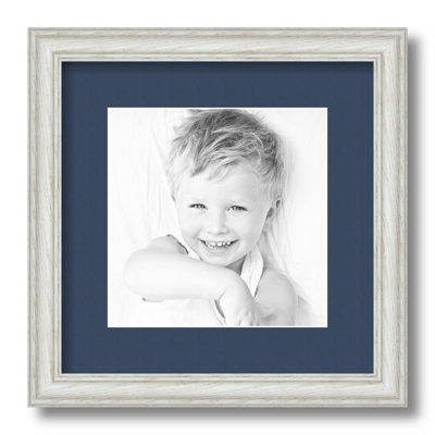 Wood Matte Picture Frame with Mat