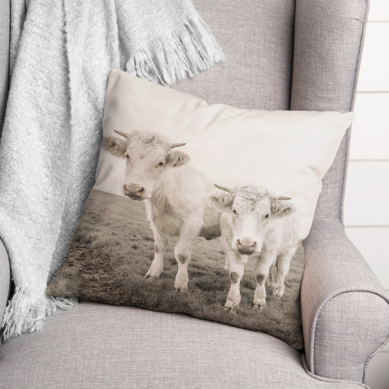 Coussin intérieur / extérieur, H 18 po x l 18 po, Carré