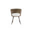 Velvet Upholstered Armchair