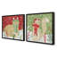 Cozy Christmas Kitty, ensemble de 2 reproductions d'art-311723283-311723284