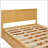 Full Size Wood Platform Bed with Underneath Storage and 2 Drawers, Simple & Modern-1756355711