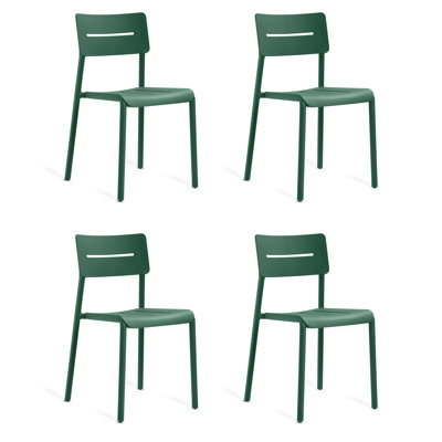 Chaise empilable d'extérieur et d'intérieur Outo