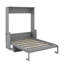 Grand lit escamotable avec bureau, lumières DEL et USB-1470199548