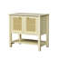 Table de chevet 2 portes Rattan-123043767