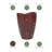 Vinisha ECOBO EcoFriendly Round Pot Planter, Onda IndoorOutdoor use, Four Season Use-88977526-88977527