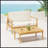 WILLOWBROOK LOVESEAT + COFFEE TABLE