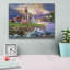 «Sunset Point Lighthouse» par Bigelow, illustrations sur toile