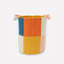 Checkered Fabric Storage Bin-529591563-529591562