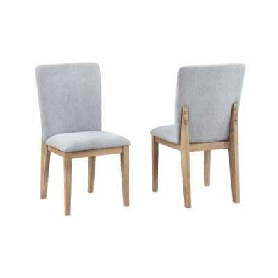 Caspian Set Of 2 Linen And Dining Chair by George Oliver