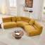 Canapé modulaire incurvé modulaire, configuration de forme libre 3 pièces avec 3 coussins décoratifs, canapé rembourré de confort moderne pour le salon, le bureau-275709612