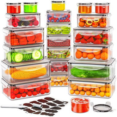 Bitto 14 Container Food Storage Set (Set of 14) Prep & Savour