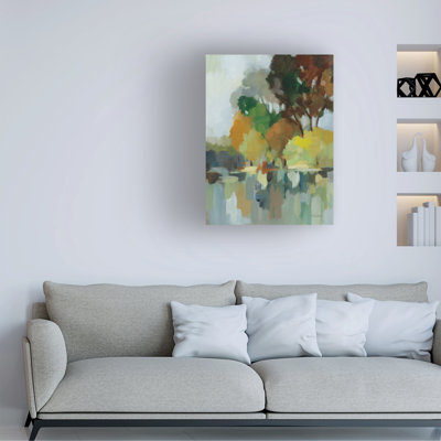 Œuvre d'art sur toile «Bachelor Silvia Vassileva Lake In The Park I»