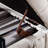 Fabric Bench with Storage