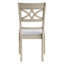 Chaise d'appoint (ensemble de 2)