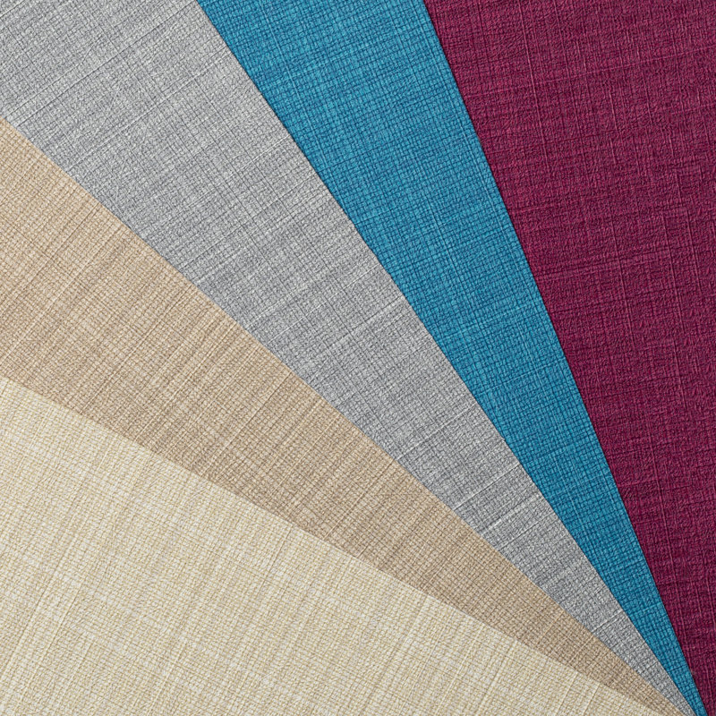 3' L x 52" W Wallpaper Roll, Burgundy