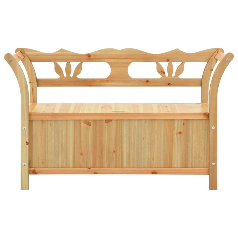Cleda Storage Bench, Brown