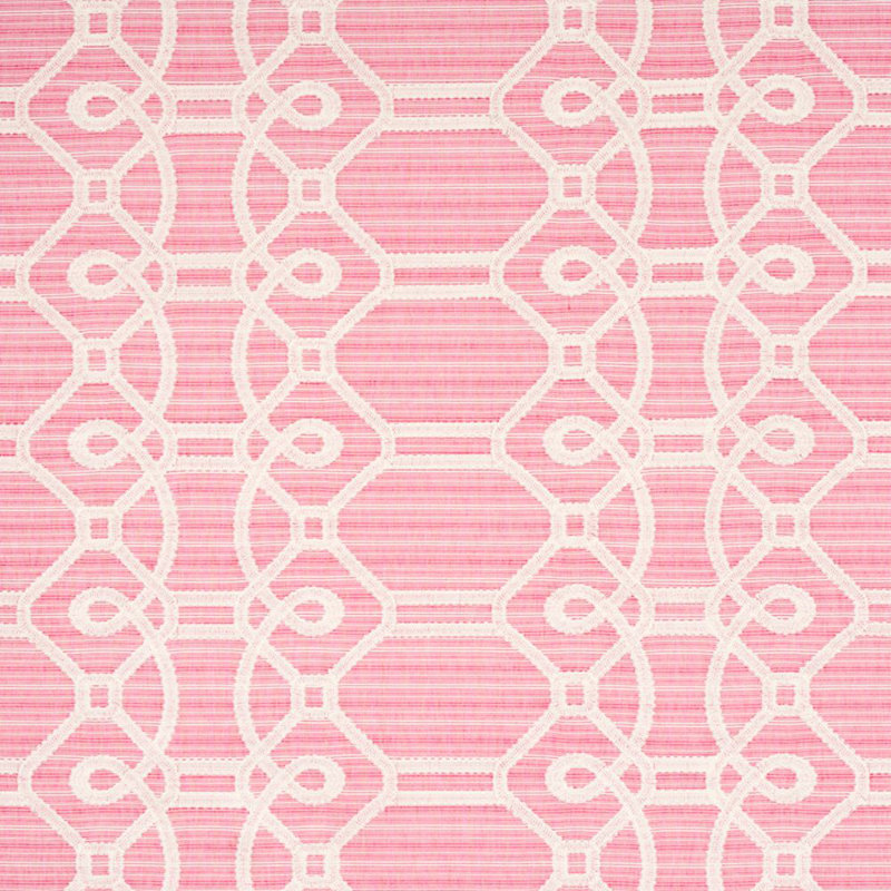 Ziz Embroidery Fabric, Pink