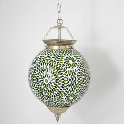 Charron 1 - Light Gold Sphere Pendant