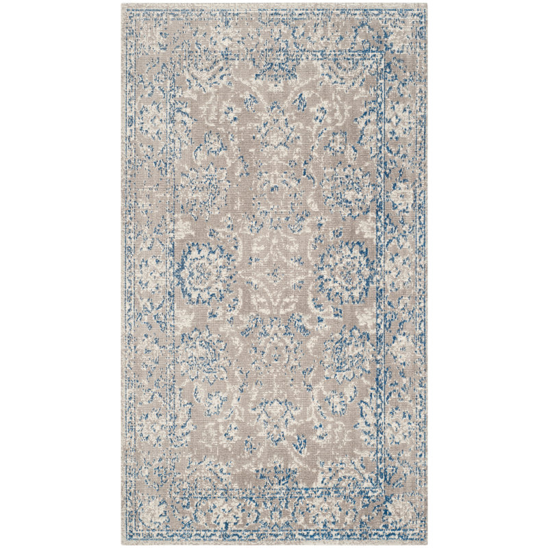 Oriental Cotton Area Rug, Rectangle 91 x 152cm