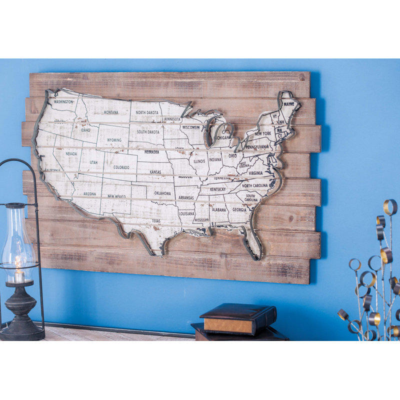 Abstract Wall Decor on Wood