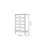Simple Style Rubber Wood Entrance Cabinet Solid Wood Accent Chest