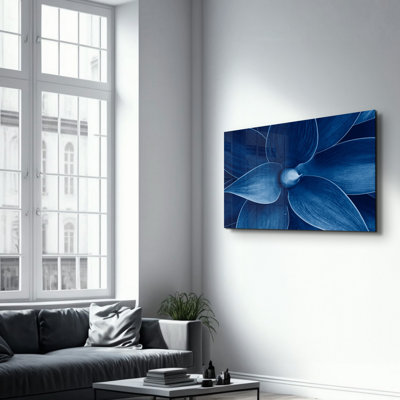 Elegant Tempered Glass Wall Art Painting, 13.8 x 21.7 inches | 100% Tempered Glass, Thickness: 0.16 inches | UV Printed for Vibrant Colors | Perfect for Home Decor, Living Room, & Office Spaces