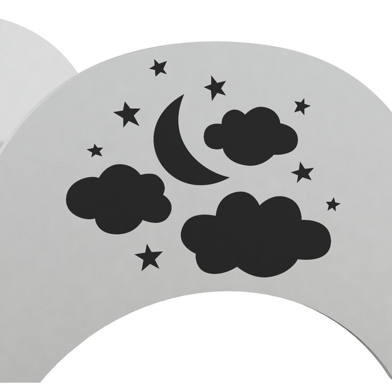 Deborah Clouds Bed, 80 x 160cm, Yes