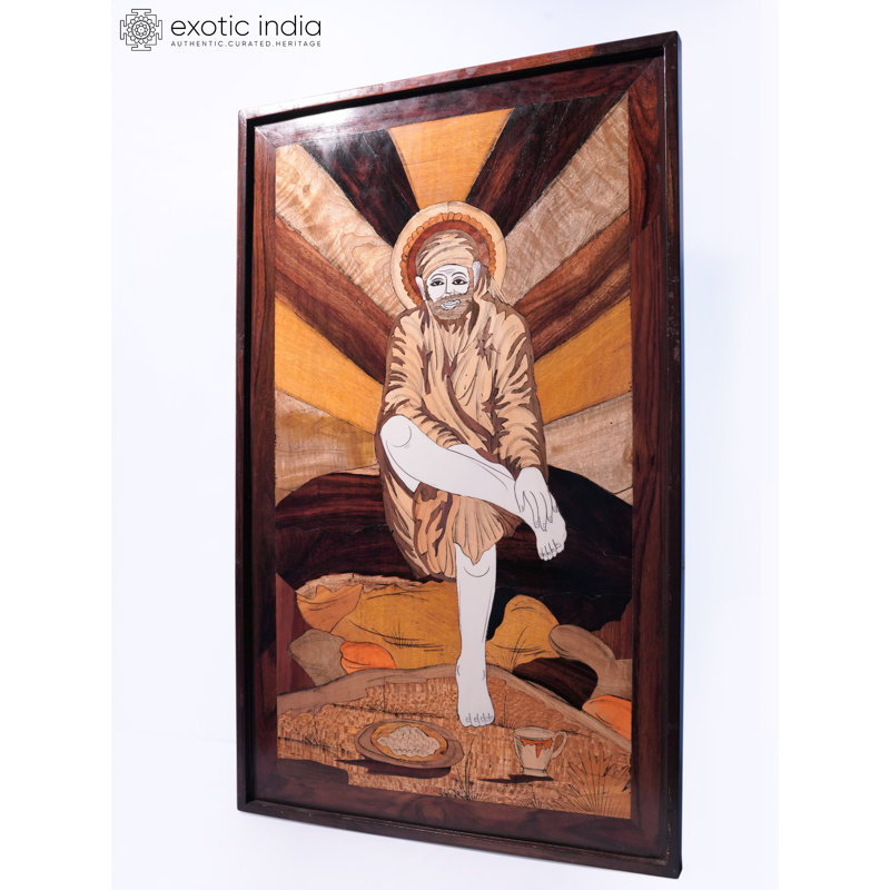 Panneau mural 31 po Divine Sai Baba
