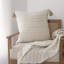 Housse de coussin en mélange de coton rayé Oliver Tassels-1117802503-1119414324