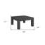 Table basse carrée 34 po Princetown-88418883
